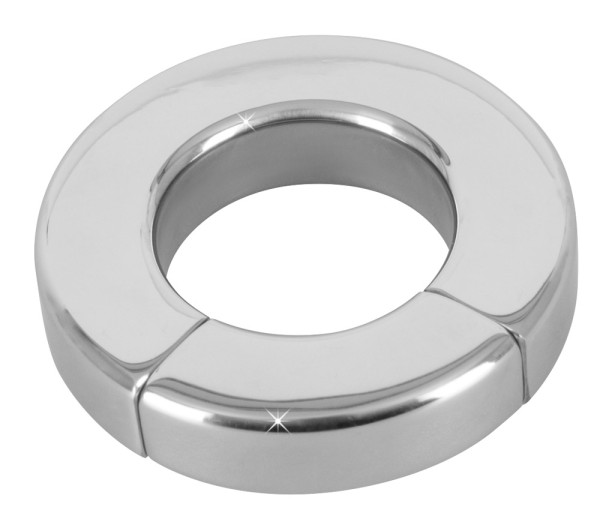 Bild von Penisring und Hodenstretcher aus Edelstahl 14 mm