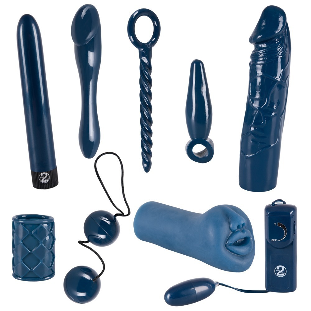 Bild von 9-teiliges Sextoyset „Midnight Blue Set“
