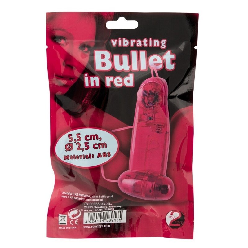 Bild von Vibroei „Vibrating Bullet“, 5,5 cm, mit Fernbedienung