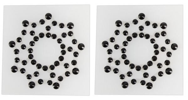 Bild von Cottelli ACCESSOIRES Brustwarzenabdeckung Cottelli ACCESSOIRES - Nippelsticker Strass