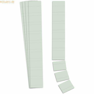 Bild von Ultradex, Kartenaufbewahrung, Einsteckkarten für Planrecord-Stecktafel BxH 40x32mm VE=90 Stück grau
