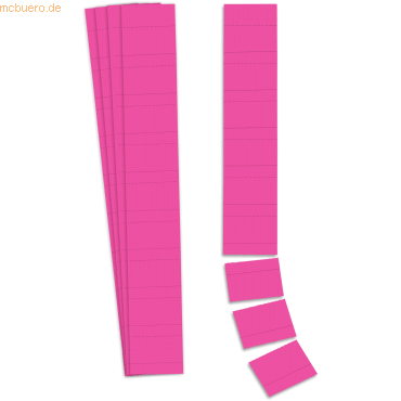 Bild von Ultradex, Kartenaufbewahrung, Einsteckkarten für Planrecord-Stecktafel BxH 70x32mm VE=90 Stück magenta