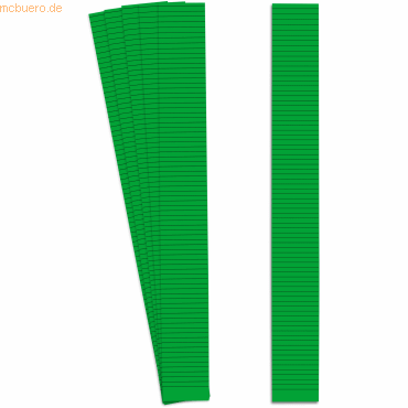 Bild von Ultradex, Zubehör Präsentieren, Markierungsstreifen 8mm B300xH32mm VE=10 Stück lindgrün