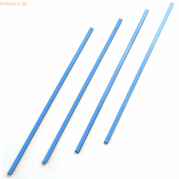 Bild von Ultradex, Magnet, Magnetisches Band 250x5mm VE=4 Stück hellblau (4 x)