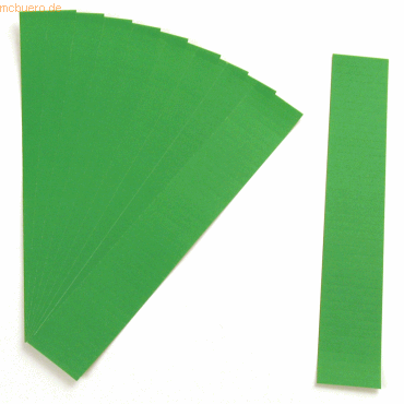 Bild von Ultradex, Kartenaufbewahrung, Einsteckkarten für 20mm Einsteckschiene 70x17mm VE=170 Stück moos