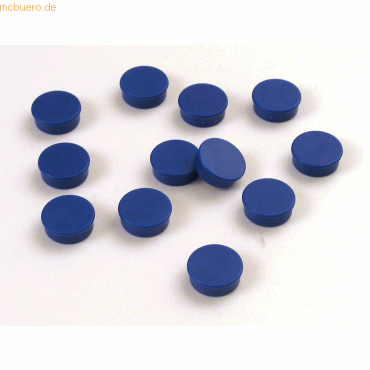 Bild von Ultradex, Magnet, Magnete rund 30mm VE=10 Stück blau (1 x)