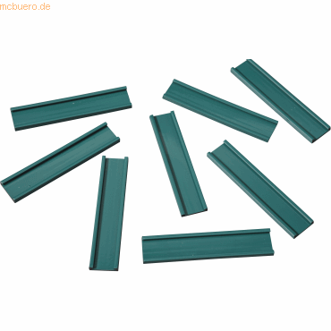Bild von Ultradex Einsteckschiene magnetisch 70x9,5mm VE=10 Stück grün