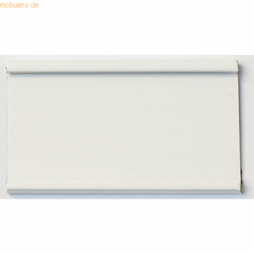 Bild von Ultradex Einsteckschiene magnetisch 60x34mm weiß VE=7 Stück