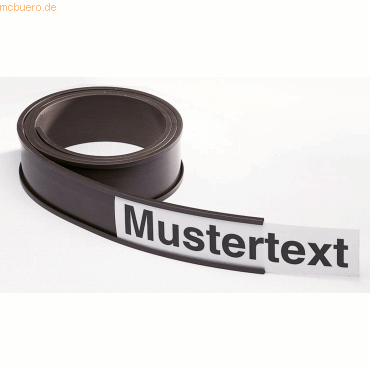 Bild von Ultradex, Zubehör Präsentieren, Einsteckstreifen für 34mm Magnetschiene auf A4 Bogen VE=90 Stück weiss