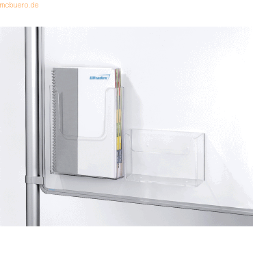 Bild von Ultradex, Prospektständer, Prospektbox A6 quer magnetisch B165xH120xT40mm transparent (A6)