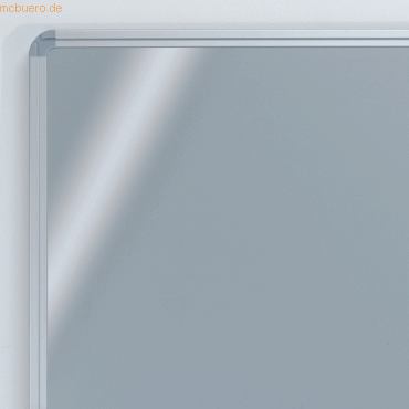 Bild von Ultradex, Präsentationstafel, Stellwandtafel beidseitig Metalldesign B1600xH600xT22mm weissaluminium RAL 9006