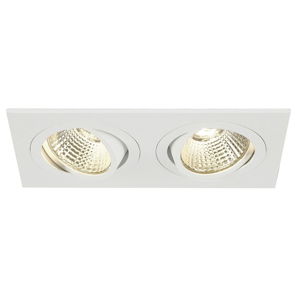 Bild von SLV LED Einbaustrahler New Tria, Farbe: weiß, Lichtfarbe: 2700K, Ja, fest verbaut, Extra-Warmweiß