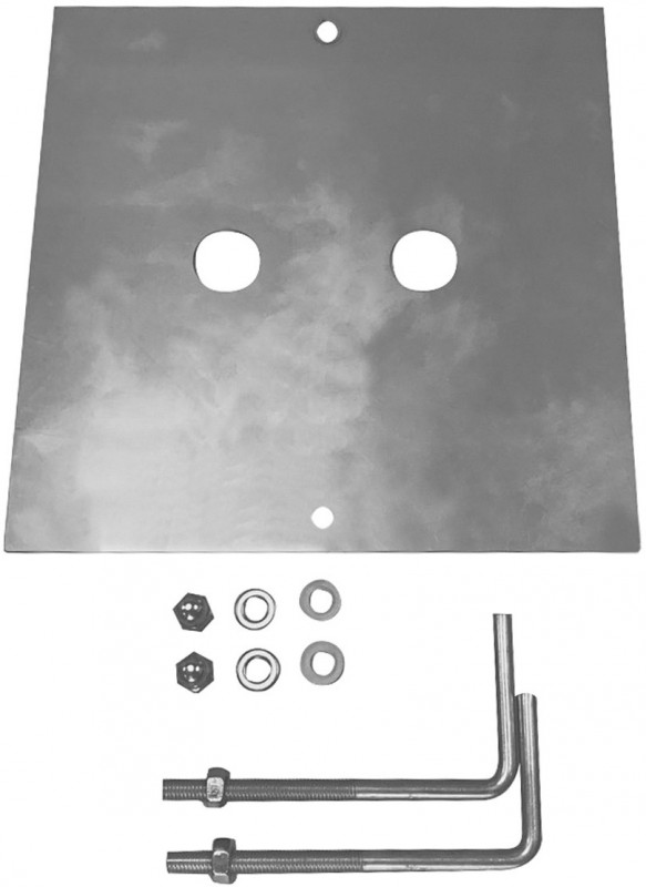Bild von SLV Betonankerset für SQUARE POLE, ROX ACRYL POLE und ARCOLOS UP BEAM,Edel - Outdoor Leuchten Zubehör