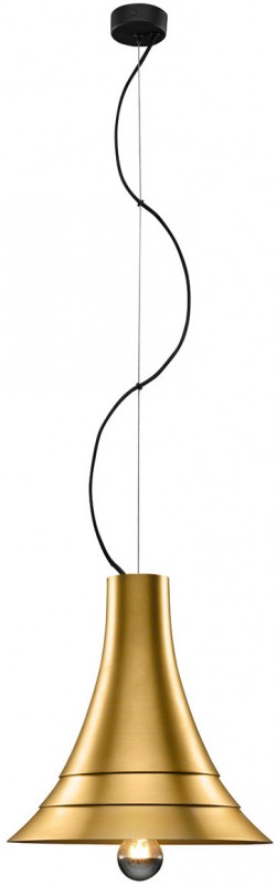 Bild von SLV Hängeleuchte Pendelleuchte Bato in Gold E27 350mm, keine Angabe, Leuchtmittel enthalten: Nein, warmweiss, Hängeleuchte