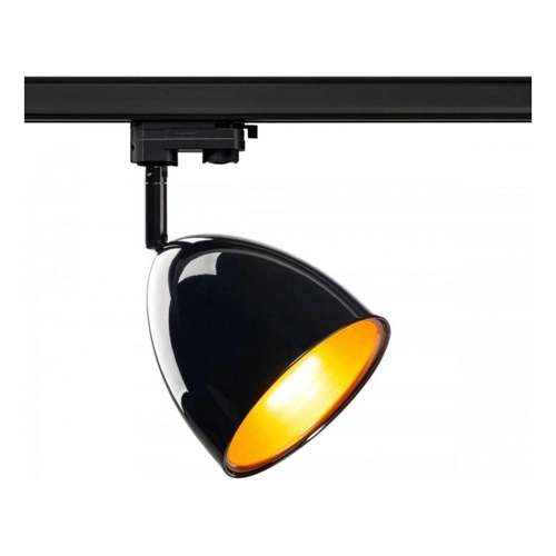 Bild von LED 3-Phasenschienen Leuchte GU10 max. 25W in Schwarz und Gold