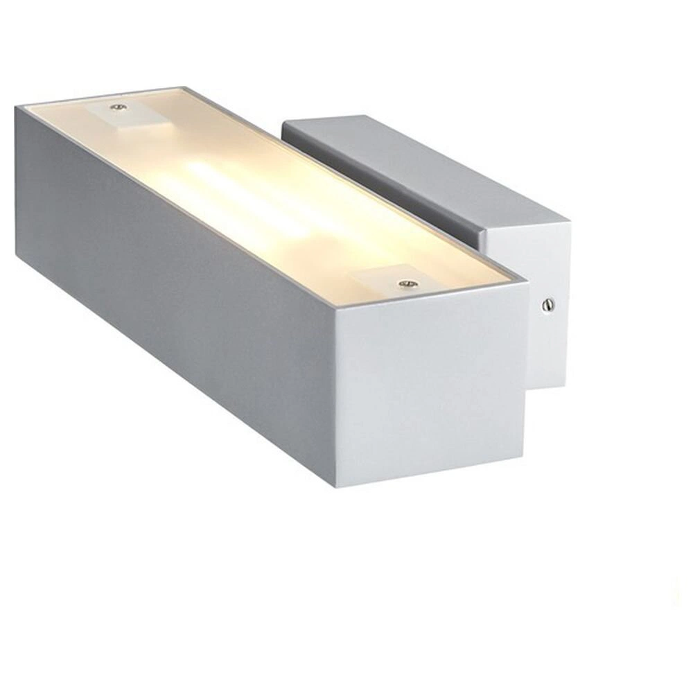 Bild von Wandaufbauleuchte Andreas R7s max. 80W aus Stahl in Grau