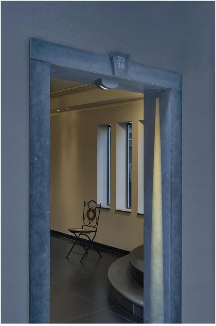 Bild von SLV Wand- und Deckenaufbauleuchte OUT-BEAM FRAME CW / Beleuchtung für Wände, Wege, Eingänge, LED Spot außen, Aufbau-Leuchte Outdoor, Gartenlampe, Decken-Strahler / 3000K 60lm anthrazit Aluminium