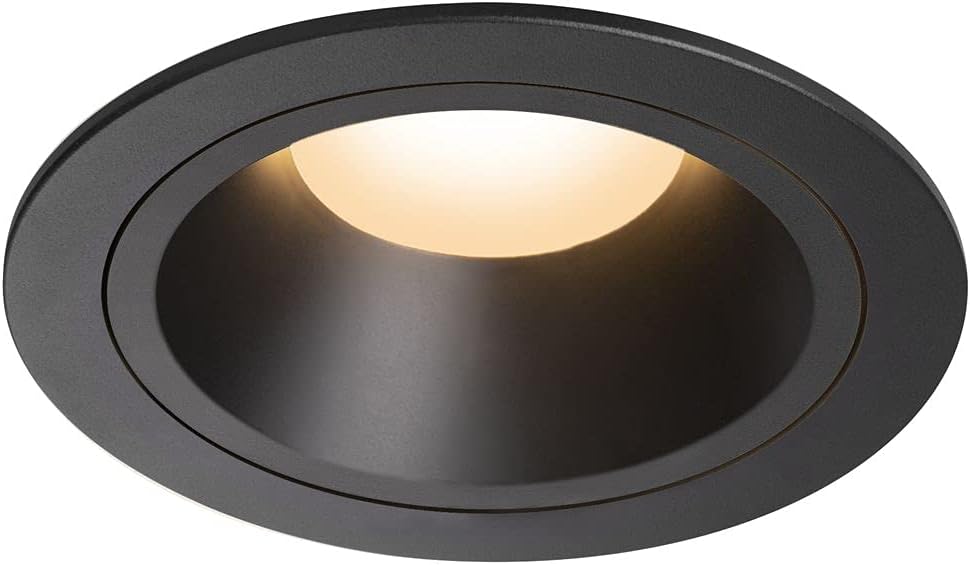 Bild von SLV Deckeneinbauleuchte NUMINOS® DL L / LED Spot, Fluter, Deckenstrahler, Deckenleuchte, Einbau-Leuchte, Innen-Beleuchtung / IP20/IP44 2700K 25.41W 2150lm schwarz 20Grad