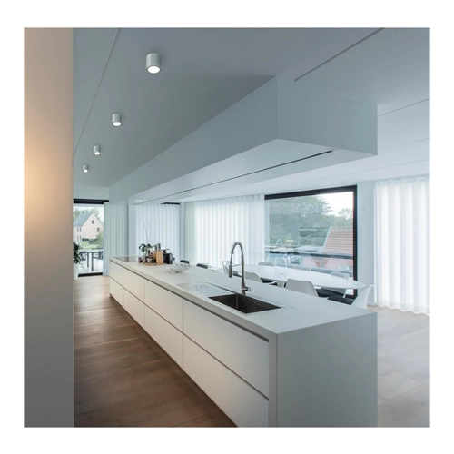 Bild von LED Wandleuchte Oculus in Weiß und Transparent 15W 1110lm