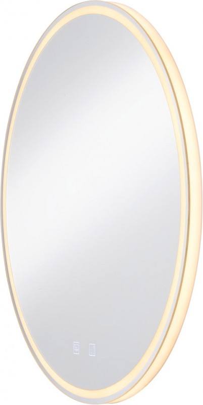 Bild von SLV Wandaufbauleuchte TRUKKO WL / Wand-Beleuchtung innen, LED Spot, Aufbau-Leuchte, Wandaufbauleuchte, Wandstrahler / IP44 25.0W 1270lm dimmbar, transparent, 60cm rund, 1004731