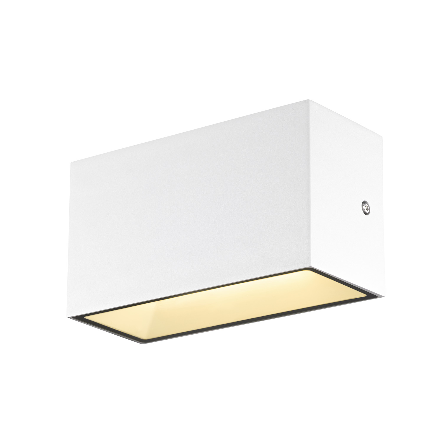 Bild von SLV Wandaufbauleuchte SITRA M UP/DOWN / Beleuchtung für Wände, Wege, Eingänge, LED Spot außen, Aufbau-Leuchte Outdoor, Gartenlampe / IP44 14W 1700lm 3000/4000K CCT SWITCH weiß