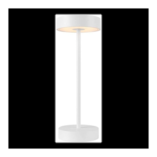 Bild von LED Akku Tischleuchte Vinolina in Weiß 2,2W 130lm IP54
