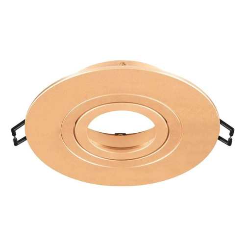 Bild von Deckeneinbauring New Tria in Messing rund 110mm