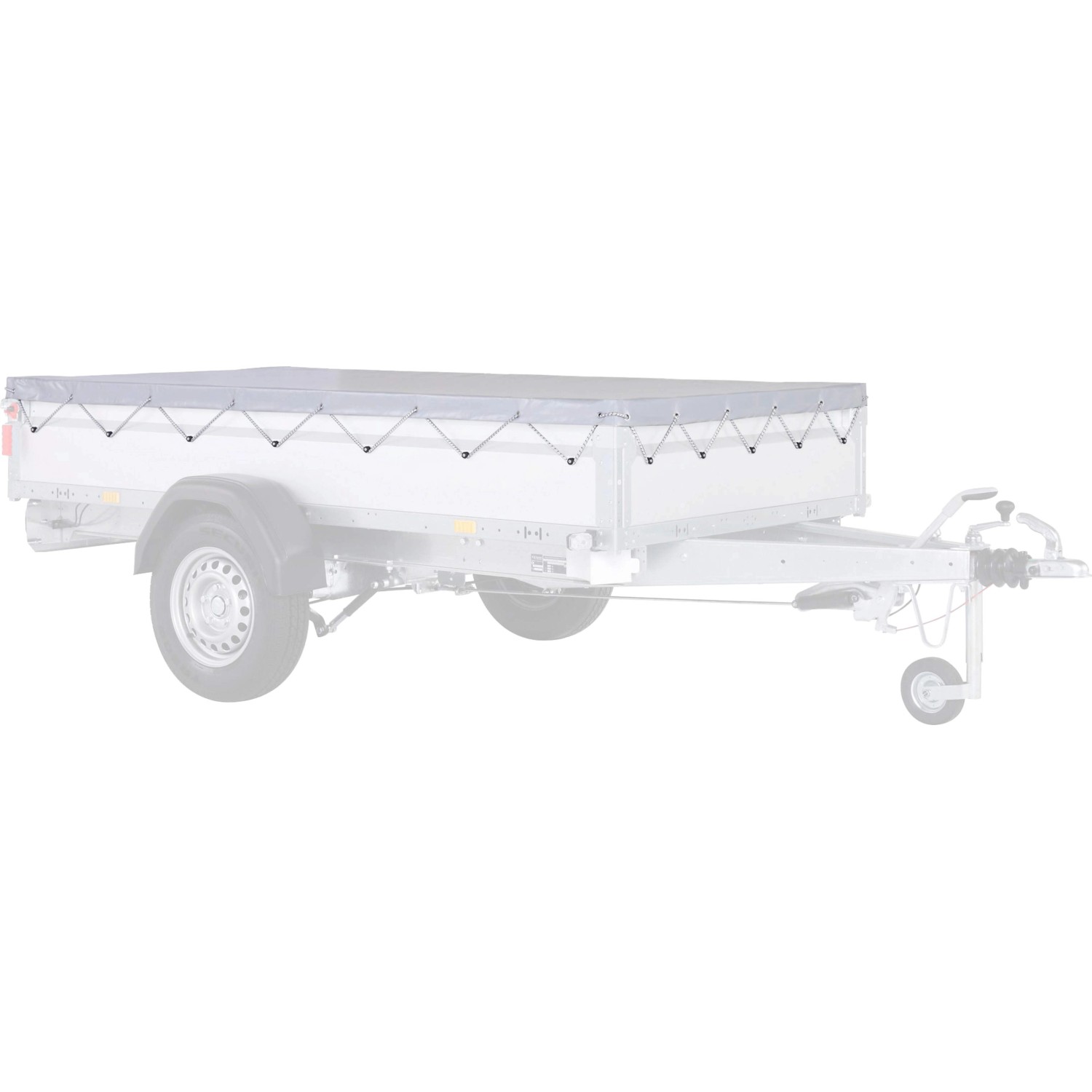 Bild von Stema Flachplane für Basic STL / ST / SH -25-13 Grau