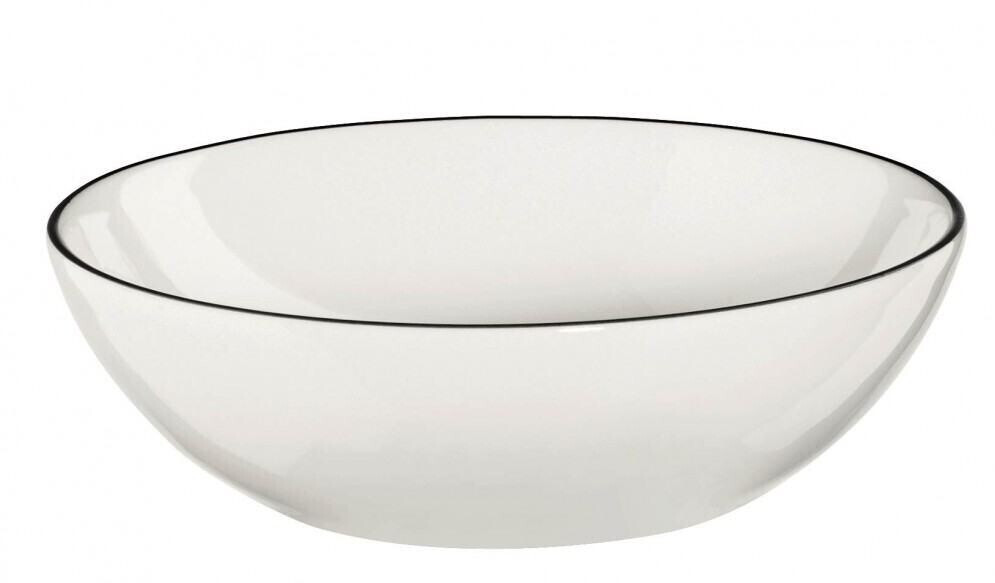 Bild von ASA SELECTION Schale à table ligne noire Schale 15,5 cm, Fine Bone China, (Schalen), Geschirr