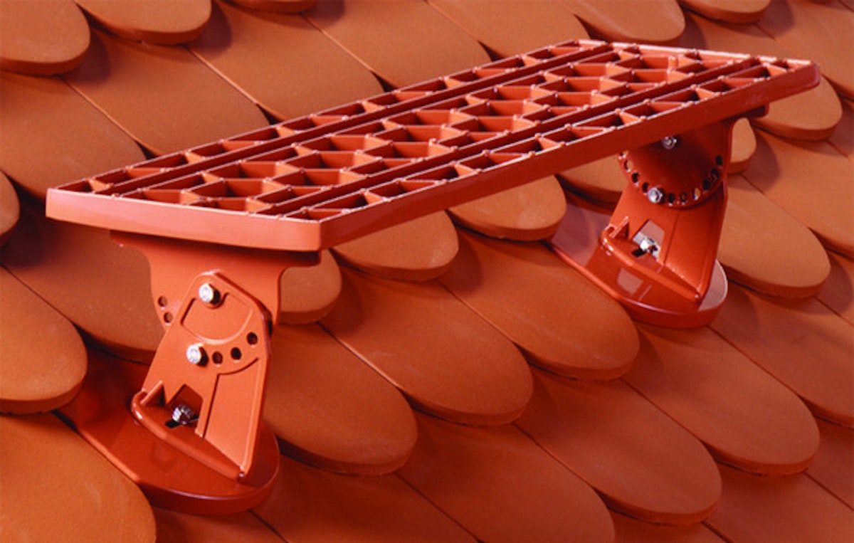 Bild von HEUEL Dachtrittsystem BibStep Steigtritt - dunkelbraun
