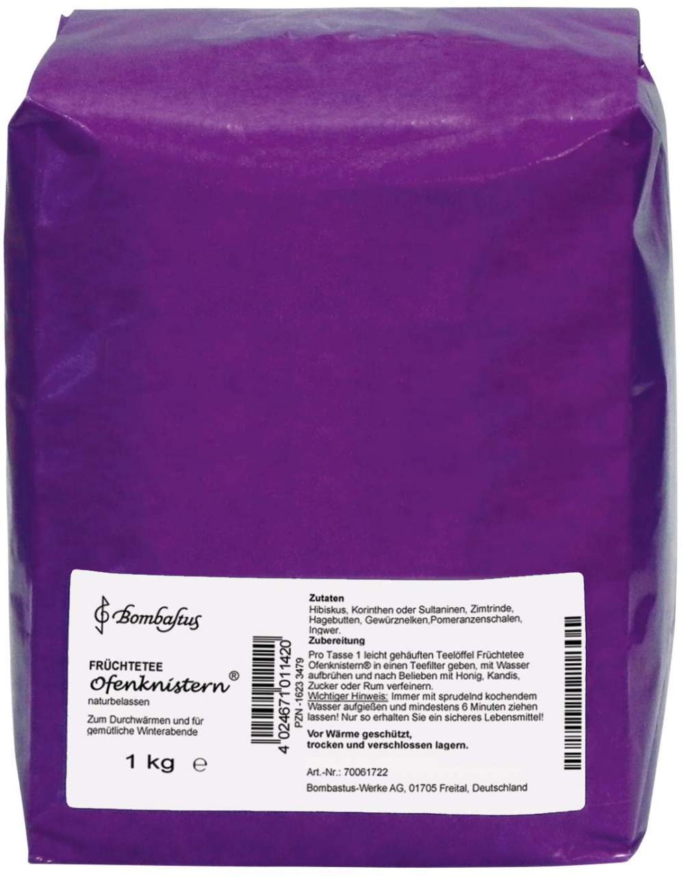 Bild von Ofenknistern Früchtetee 1 kg - Tee