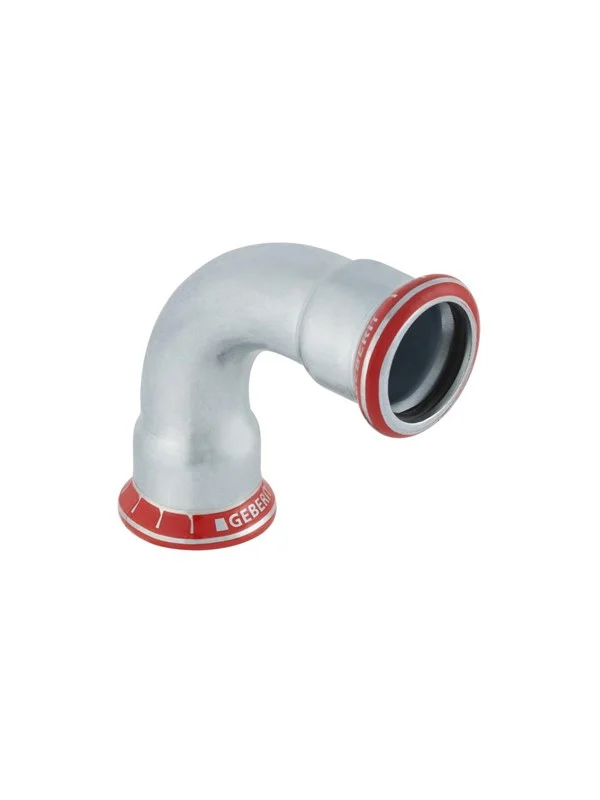 Bild von Geberit, Rohrverbindungstechnik, elbow 90 ° Mapress C-Stahl 54mm (23108) (Winkelverbindung)