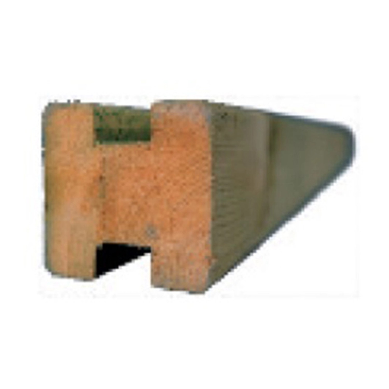 Bild von T & J Zaunmodul-System Trelleborg Mittelpfosten 9 x 9 x 210 cm