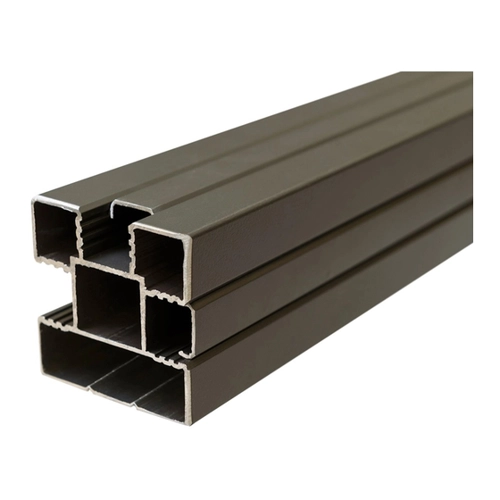 Bild von T&J Ecosteck-Pfosten Aluminium Anthrazit 2400 mm