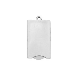 Bild von elasto Schlüsselanhänger Chip-Schlüsselanhänger "Square