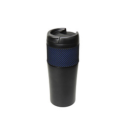 Bild von elasto Thermobecher 500ml Vakuum Kaffeebecher to Go mit Deckel inkl. Manschette, Isolierbecher, Teebecher, Heißgetränke, Coffee mug, Stylisch, Robust