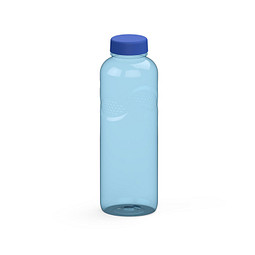 Bild von elasto Trinkflasche 1000 ml Wasserflasche carve "Refresh" robuste Tritanflasche, Made in Germany, BPA-frei, Sportflasche, kohlensäurehaltige Getränke