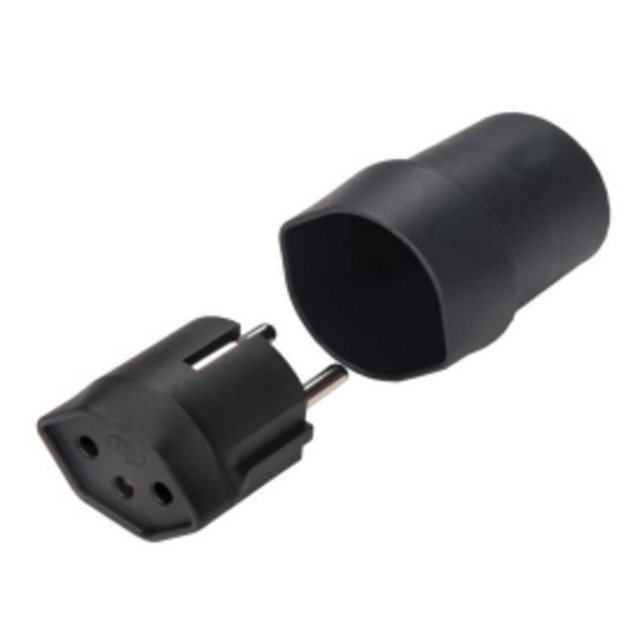 Bild von Kaiser Kaiser 156/sw/1 Steckeradapter nicht lösbar 1er Set Reiseadapter