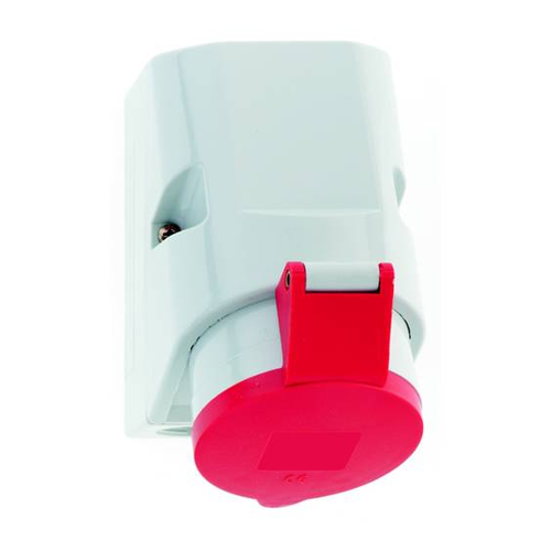 Bild von Bals Elektrotechnik 11485 CEE Wandsteckdose 16.0A 4polig 400V