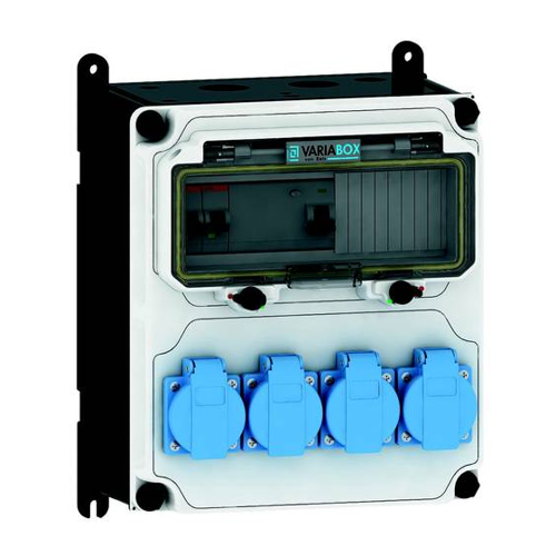Bild von Bals Elektrotechnik 89033 Steckdosen-Verteiler Grau