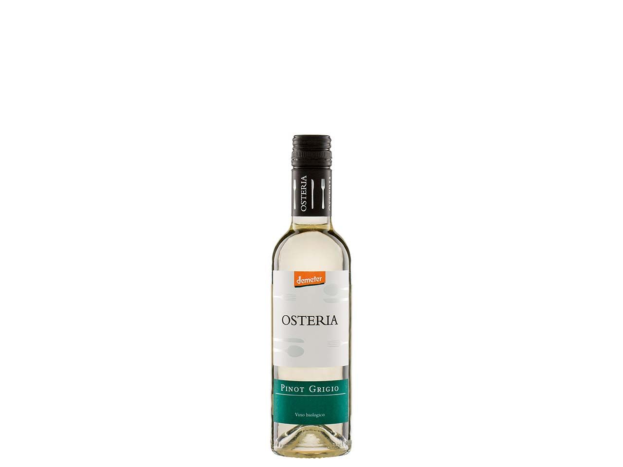 Bild von Bio-Weißwein Pinot Grigio 'OSTERIA' IGT 0,375 l