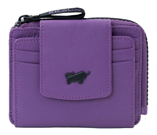 Bild von Braun Büffel Capri Credit Card Wallet (44518-134) viola