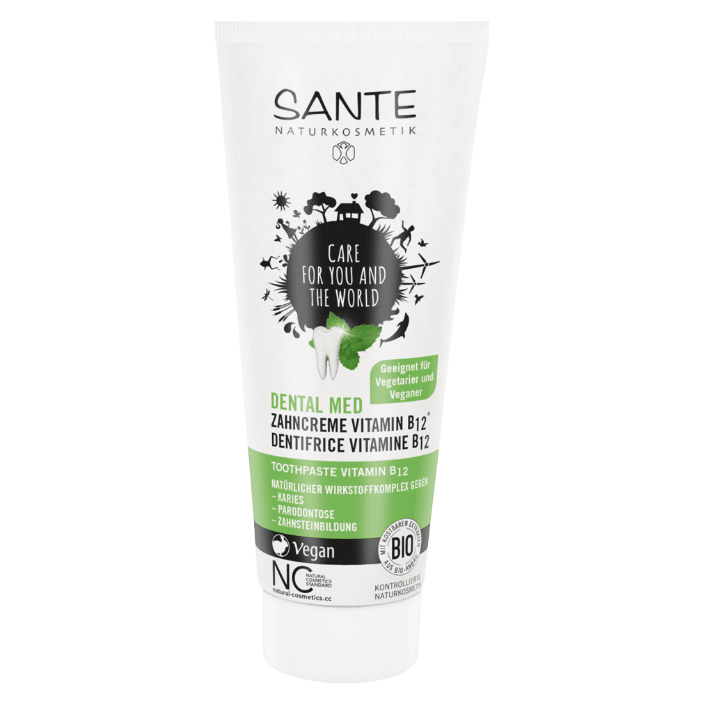 Bild von Sante Naturkosmetik Dental Med Zahncreme Vitamin B12, 75 Ml, (2er Pack)