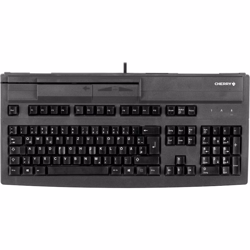 Bild von Cherry MultiBoard Multi-Board MX V2 G80-8000 Kabelgebundene Tastatur mit magnetischem Kartenleser, g80-8000luvde-2, S