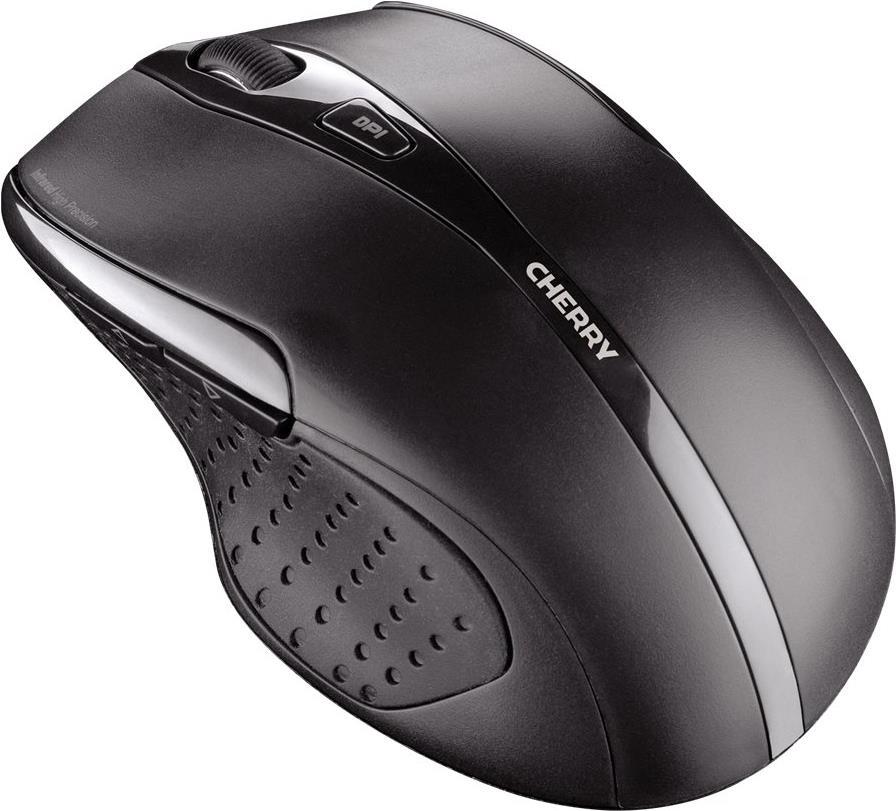 Bild von CHERRY DW 5100 - Tastatur-und-Maus-Set - kabellos - 2.4 GHz - Französisch - Tastenschalter: CHERRY LPK - Schwarz
