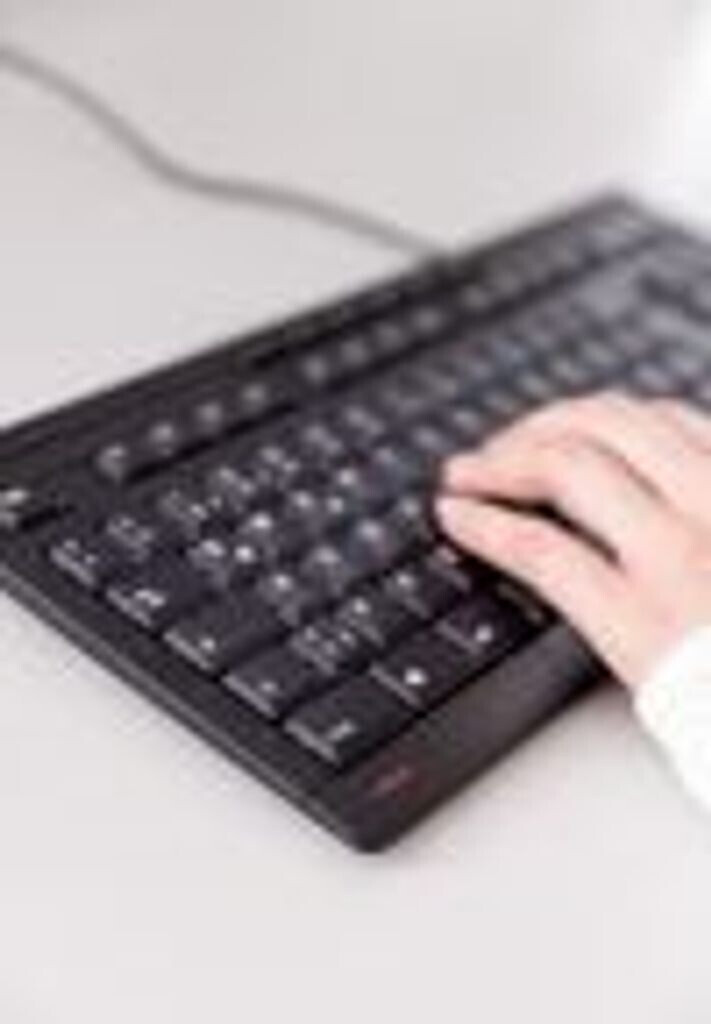 Bild von Cherry STREAM KEYBOARD TKL, jk-8600de-0, Kabelgebunden, USB, Scherenschalter, QWERTZ, Weiß