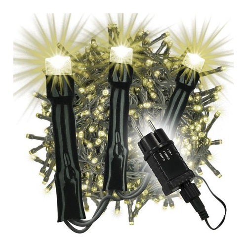 Bild von Nipach LED-Lichternetz BA11367 – Warmweiße Lichterkette mit Timer