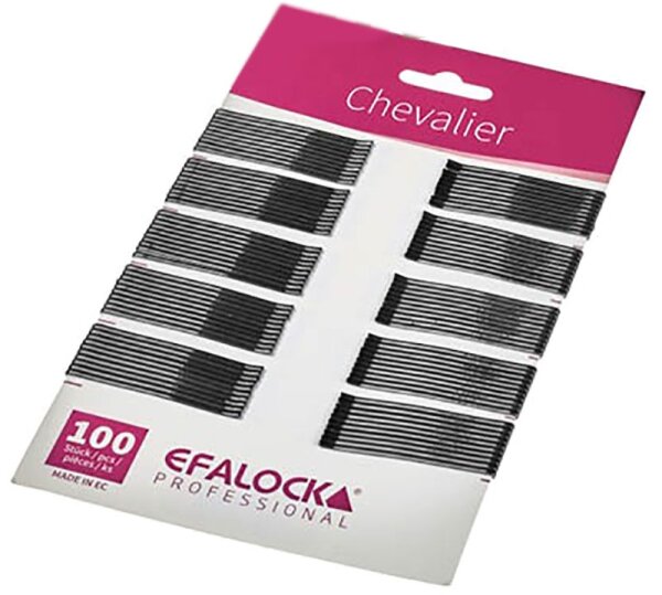 Bild von Efalock Chevalier Haarklemmen 5 cm 100 Stk. gold