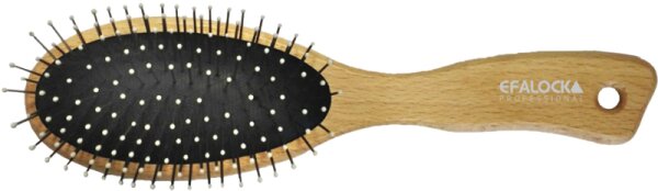 Bild von Efalock Professional Drahtmassagebürste aus Buchenholz, 1er Pack, (1x 1 Stück)