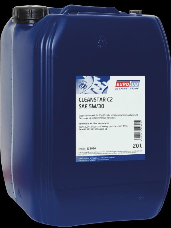 Bild von EuroLub Cleanstar C2 5W-30 (20 l)